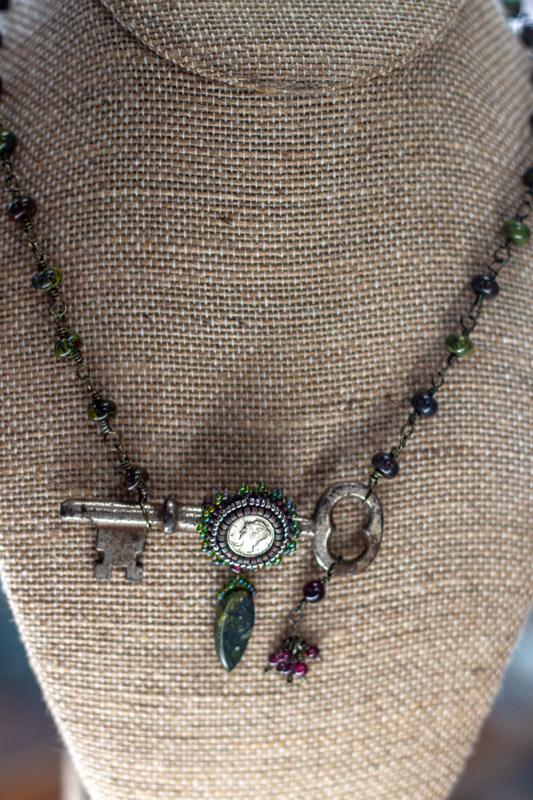 Coin and Key Necklace jewelry classes