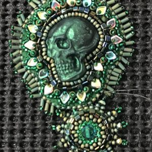 The Dark Side - Skull Cabochon